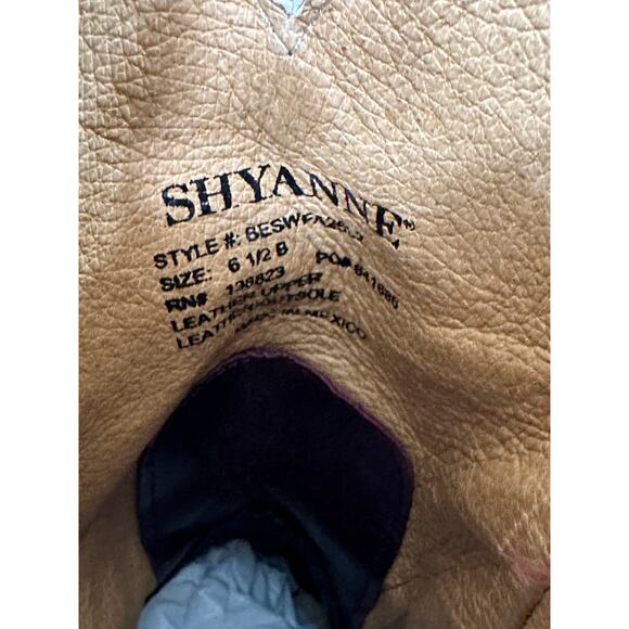 Shyanne Womens Aspen Exotic American Alligator Western Boots Sz 6.5 Lightly Worn - Picture 16 of 16